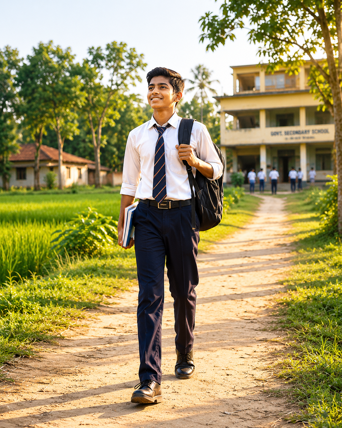 Child at school